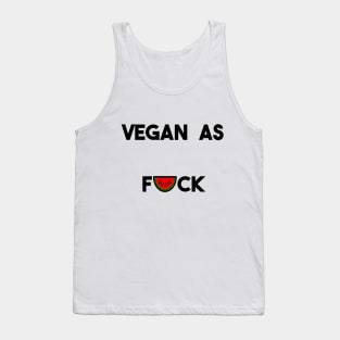 VEGAN AS FUCK Tank Top